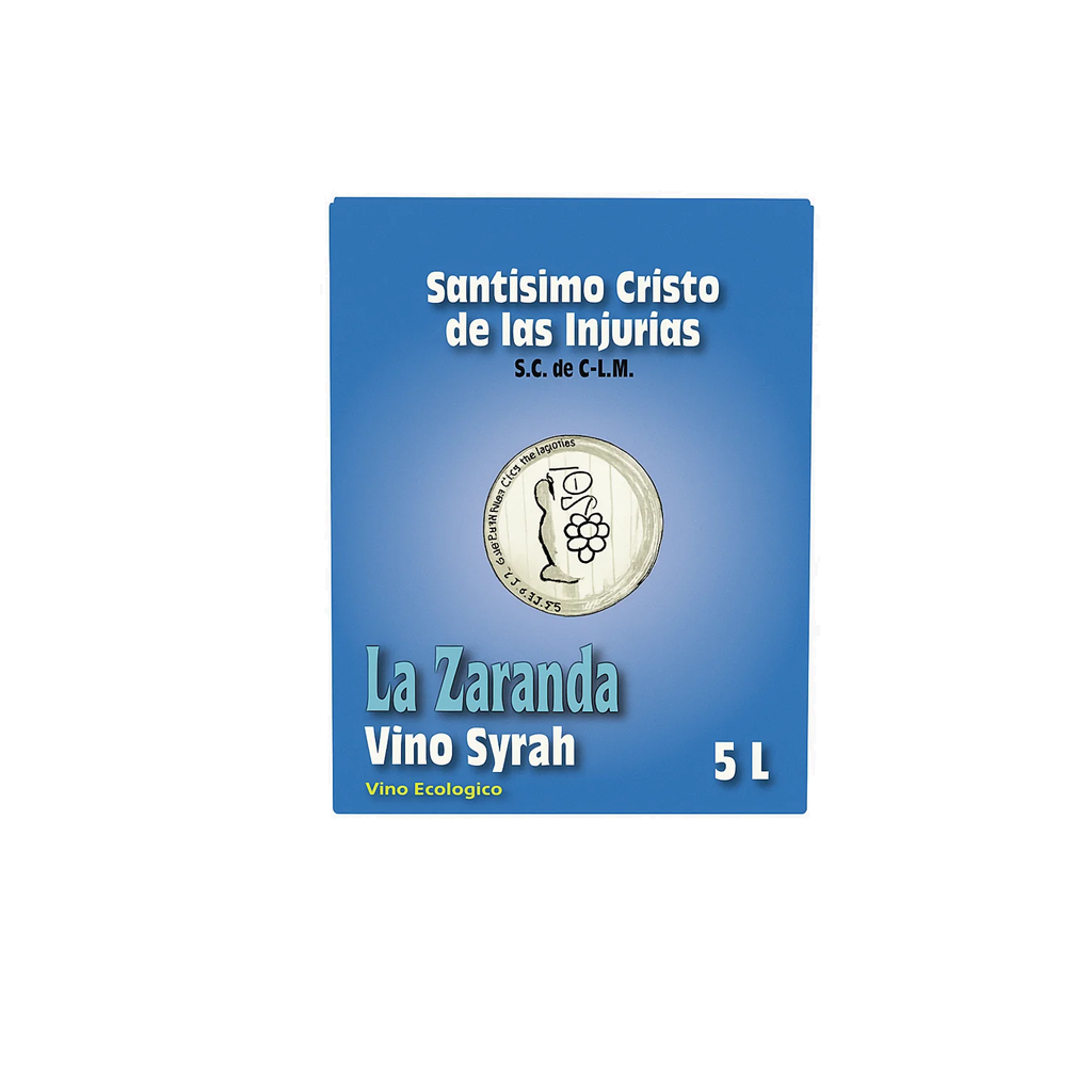 Bag in Box La Zaranda — Vino Tinto Syrah 5 L