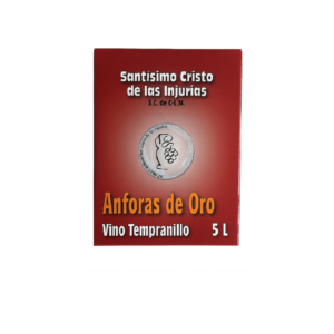 Bag in Box Ánforas de Oro — Vino Tinto Tempranillo 5 L
