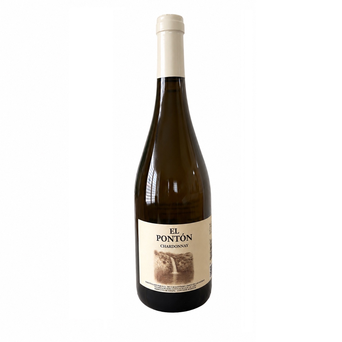 El Ponton 0,75 L - Vino Blanco Chardonnay