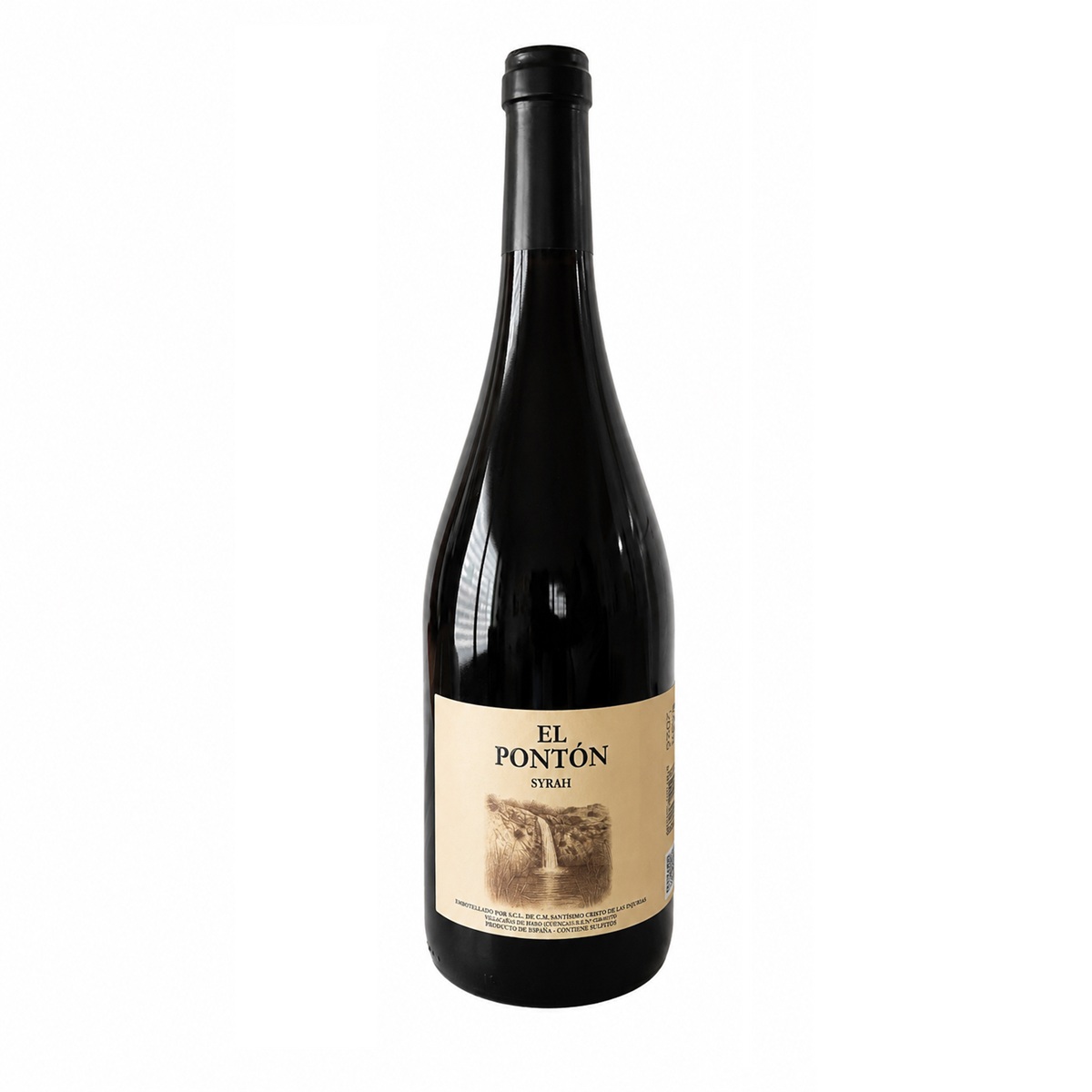 El Ponton 0,75 L - Vino Tinto Syrah